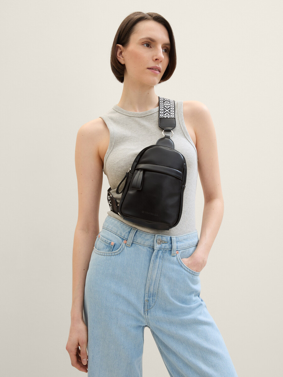 sac à dos ttpalina avec bandoulière tissée à motifs