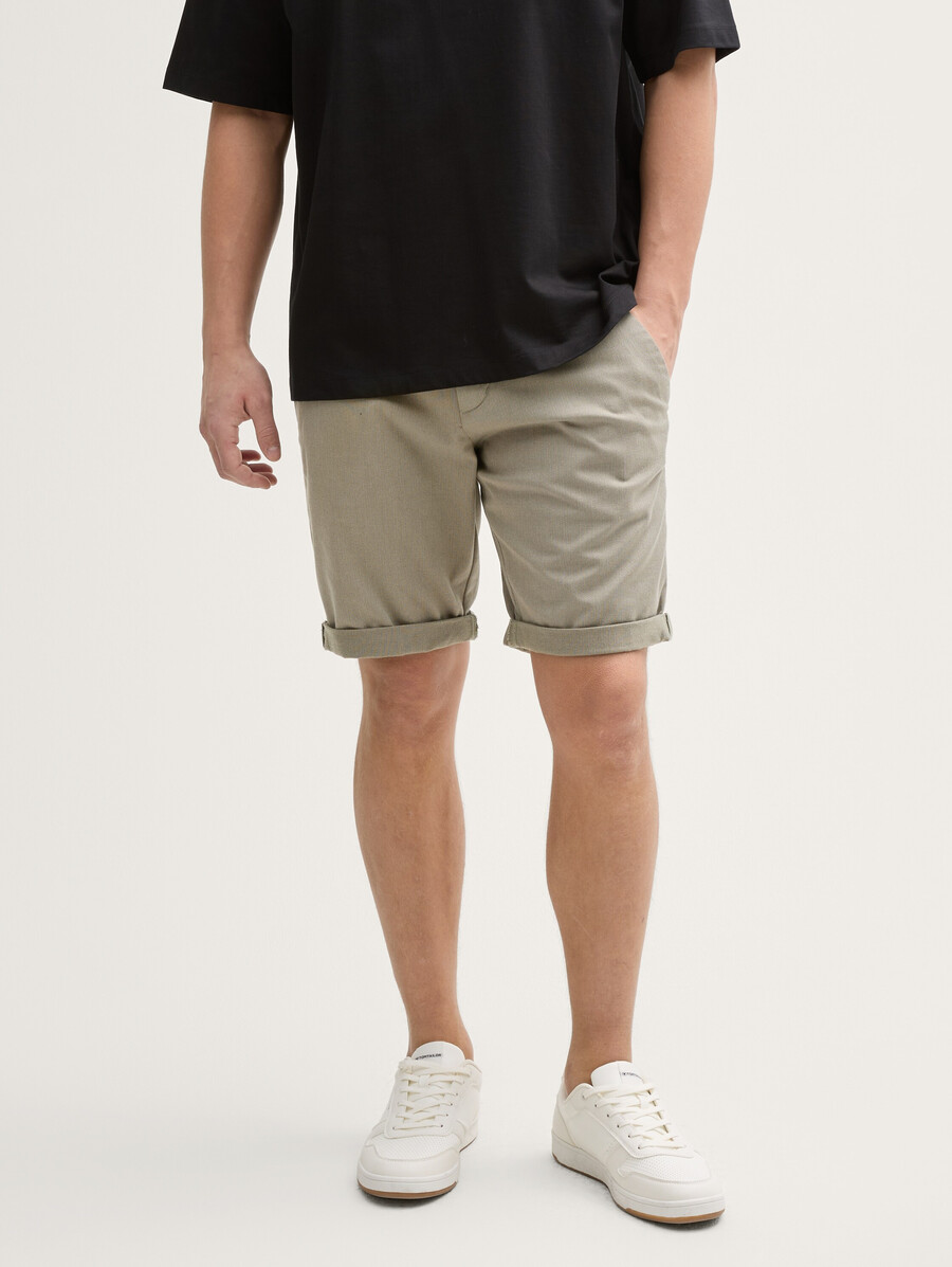 short chino coupe classique avec ceinture