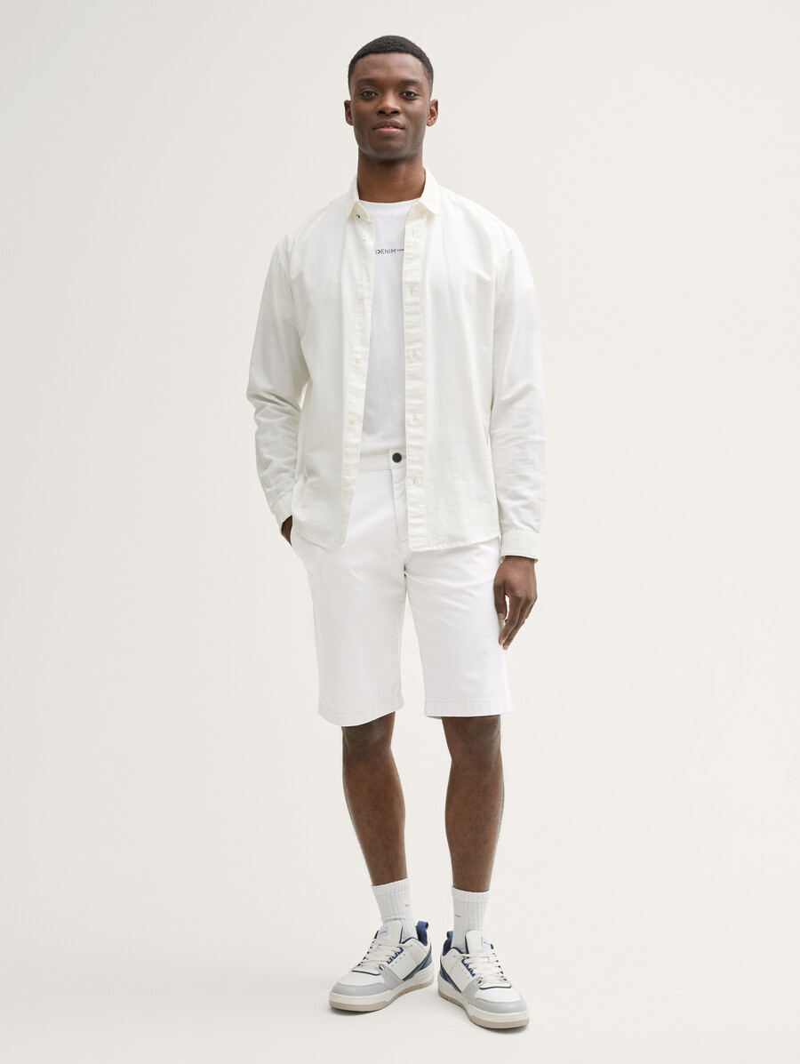 short chino coupe classique