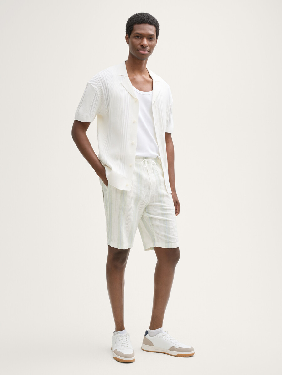 short en coton coupe décontractée