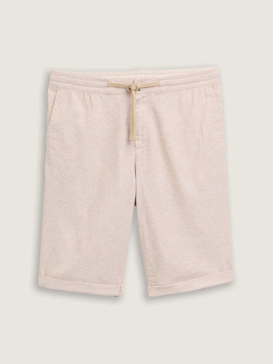 shorts classiques en lin