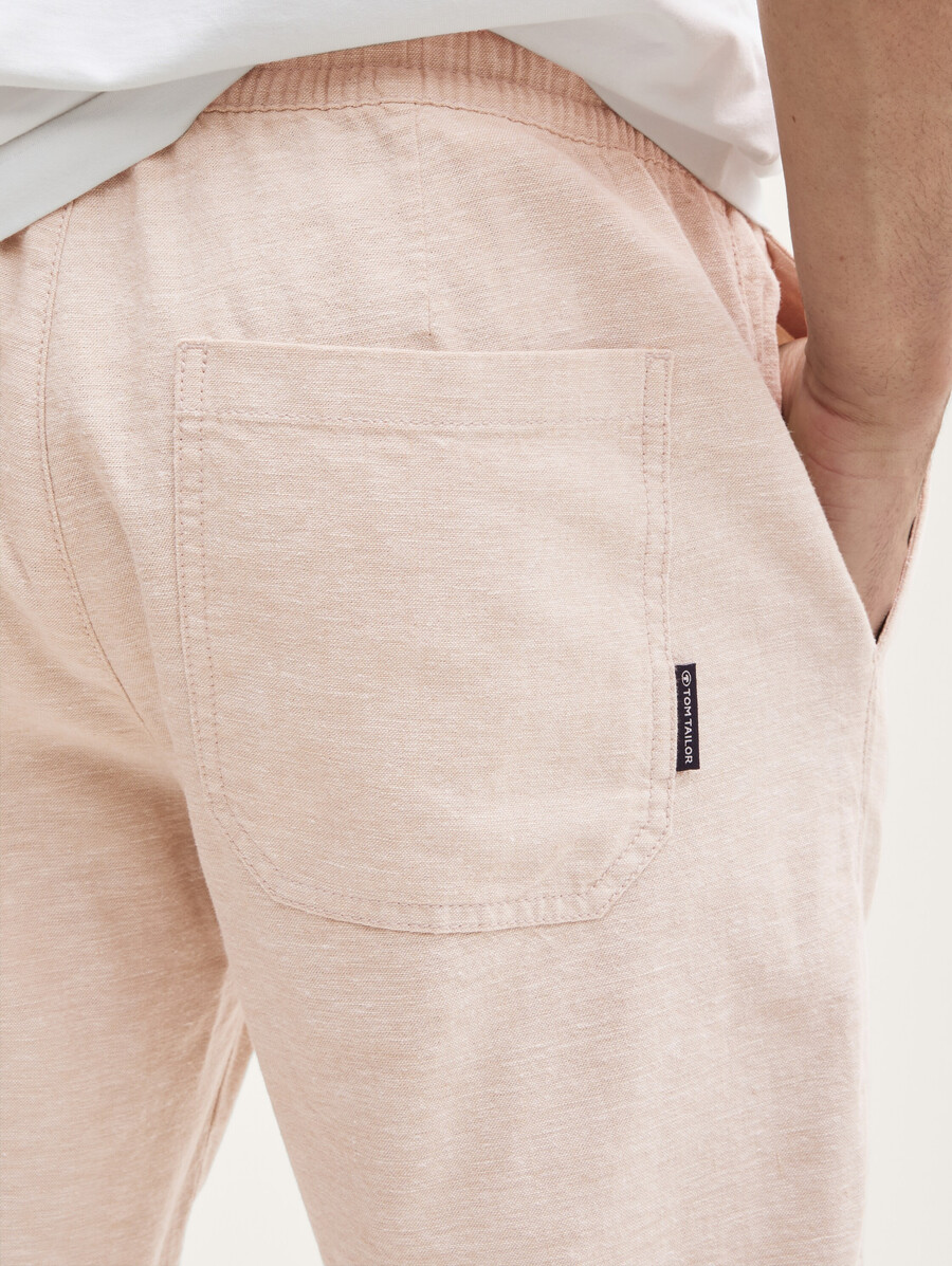 shorts classiques en lin