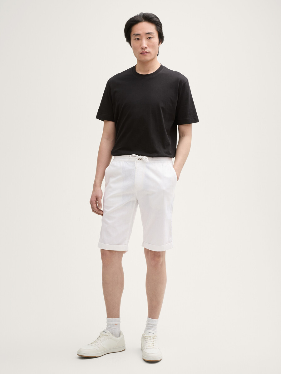 shorts classiques en lin