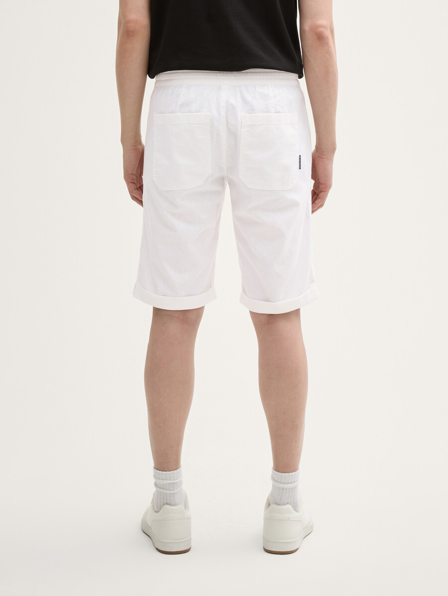 shorts classiques en lin