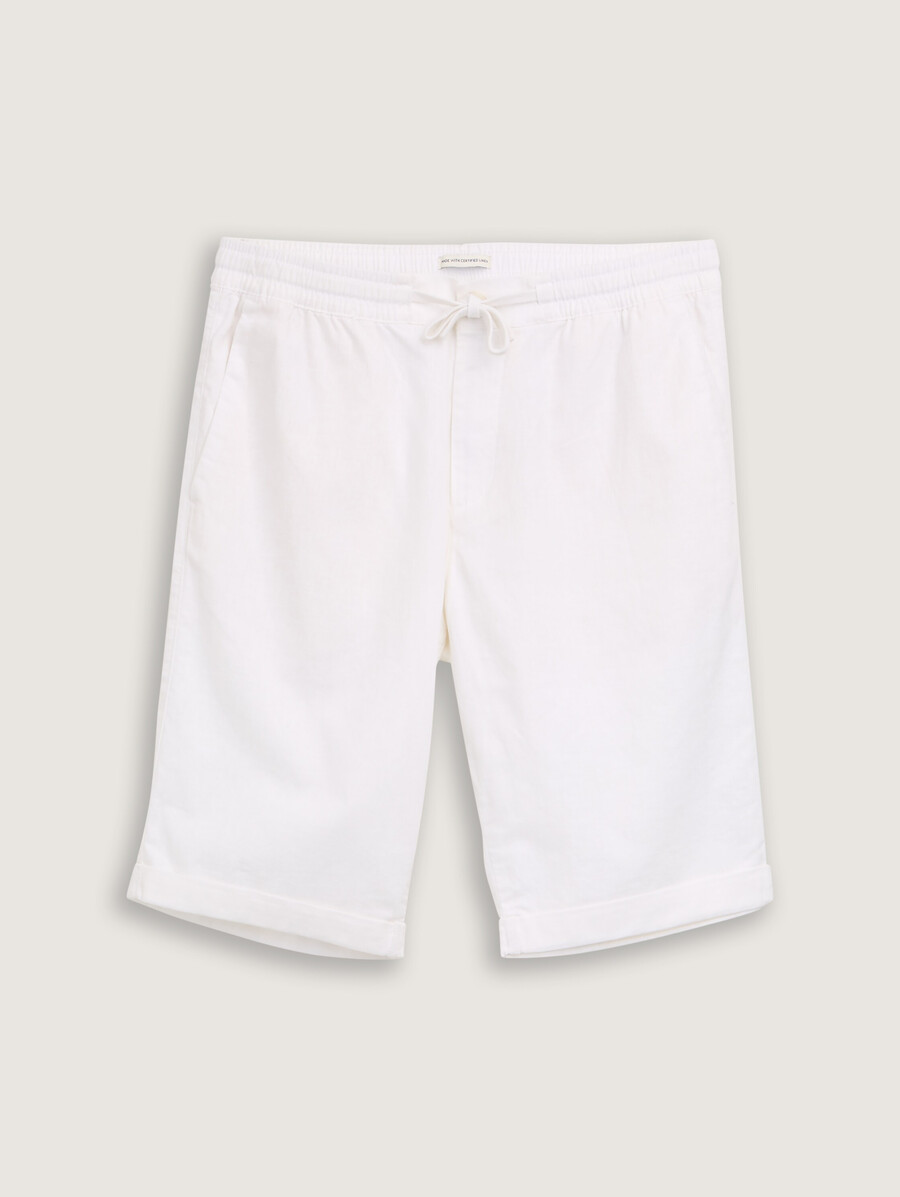 shorts classiques en lin