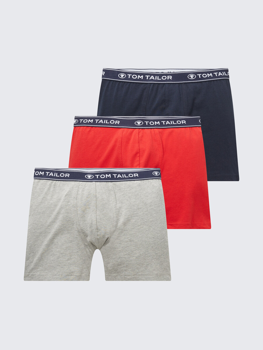 boxers mi-longs lot de 3