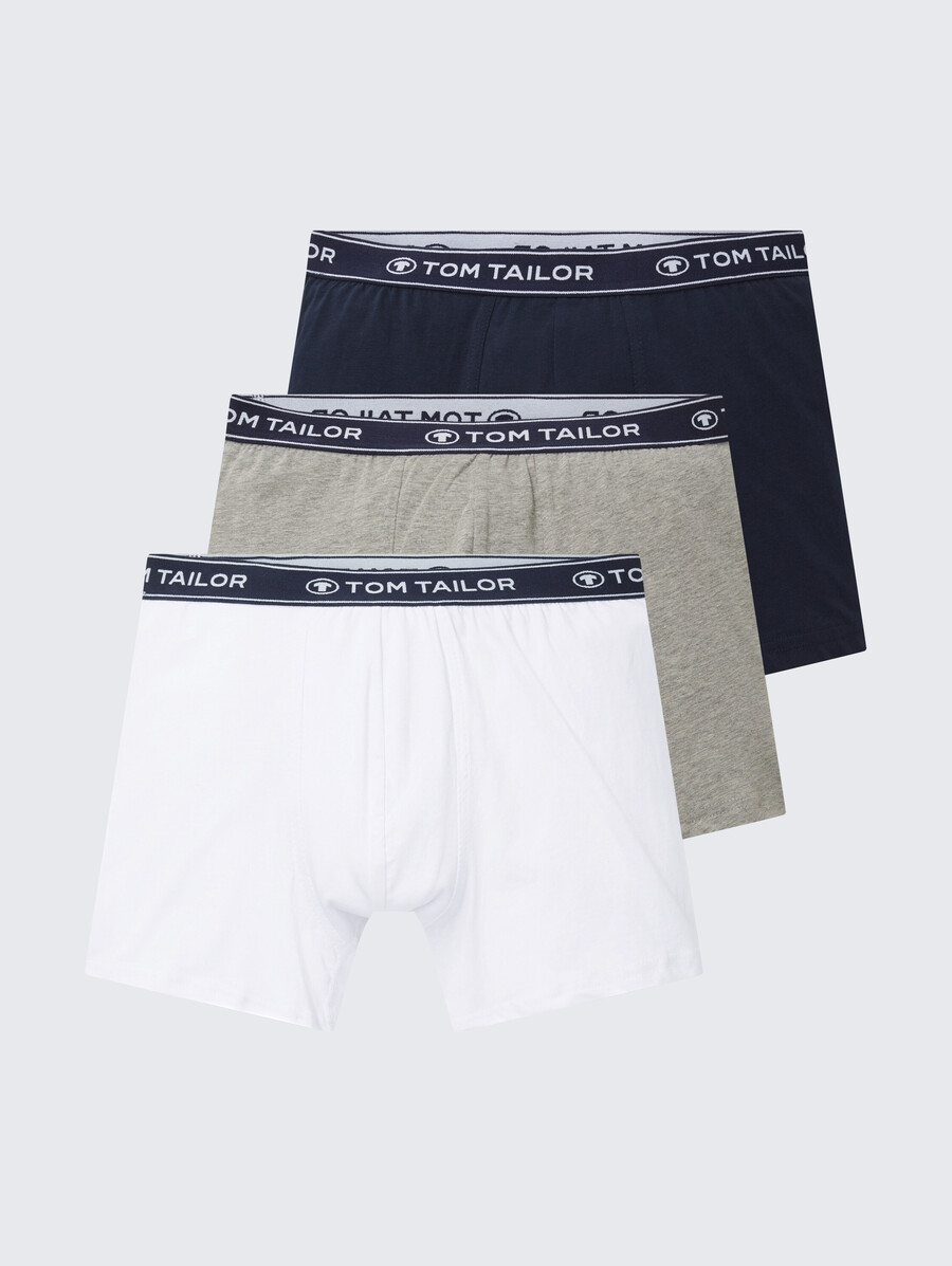 boxers mi-longs lot de 3