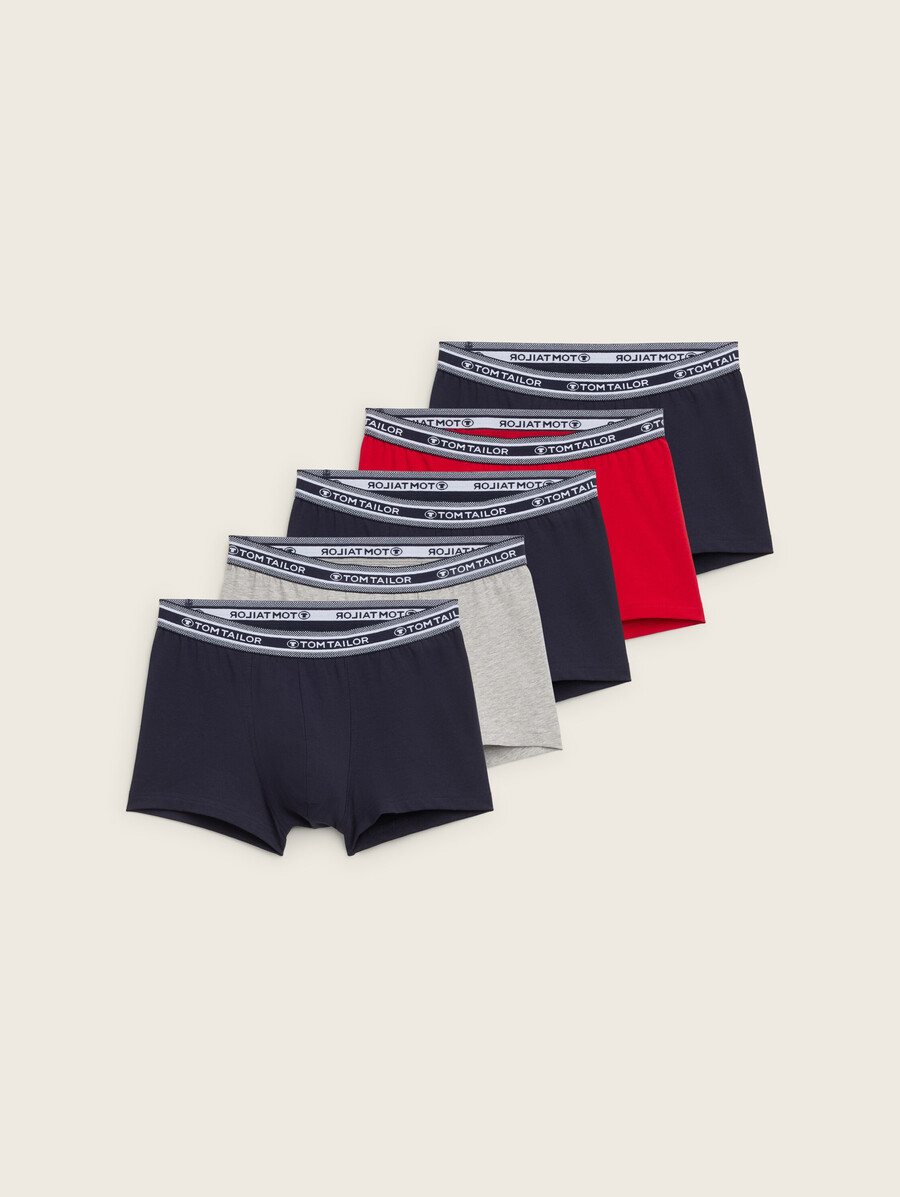 boxers courts lot de 5