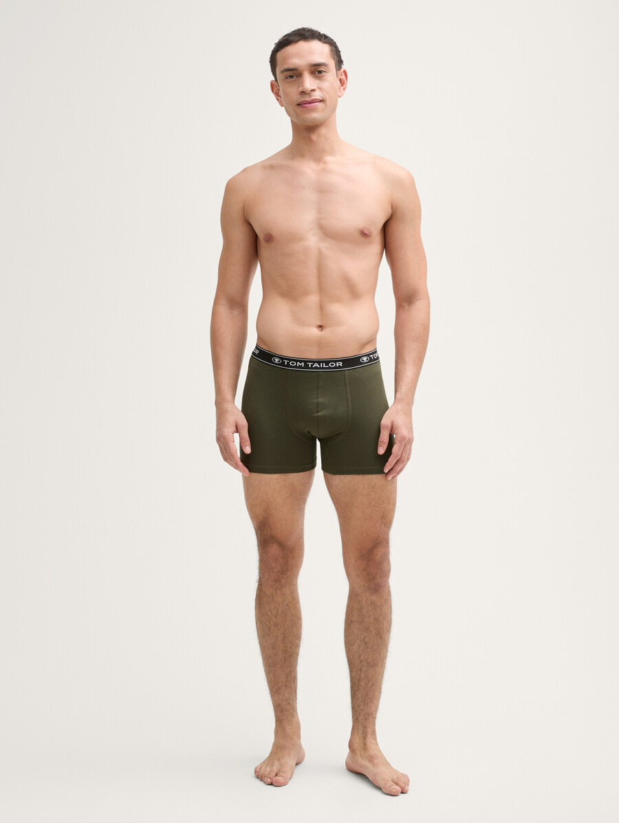boxers mi-longs lot de 3