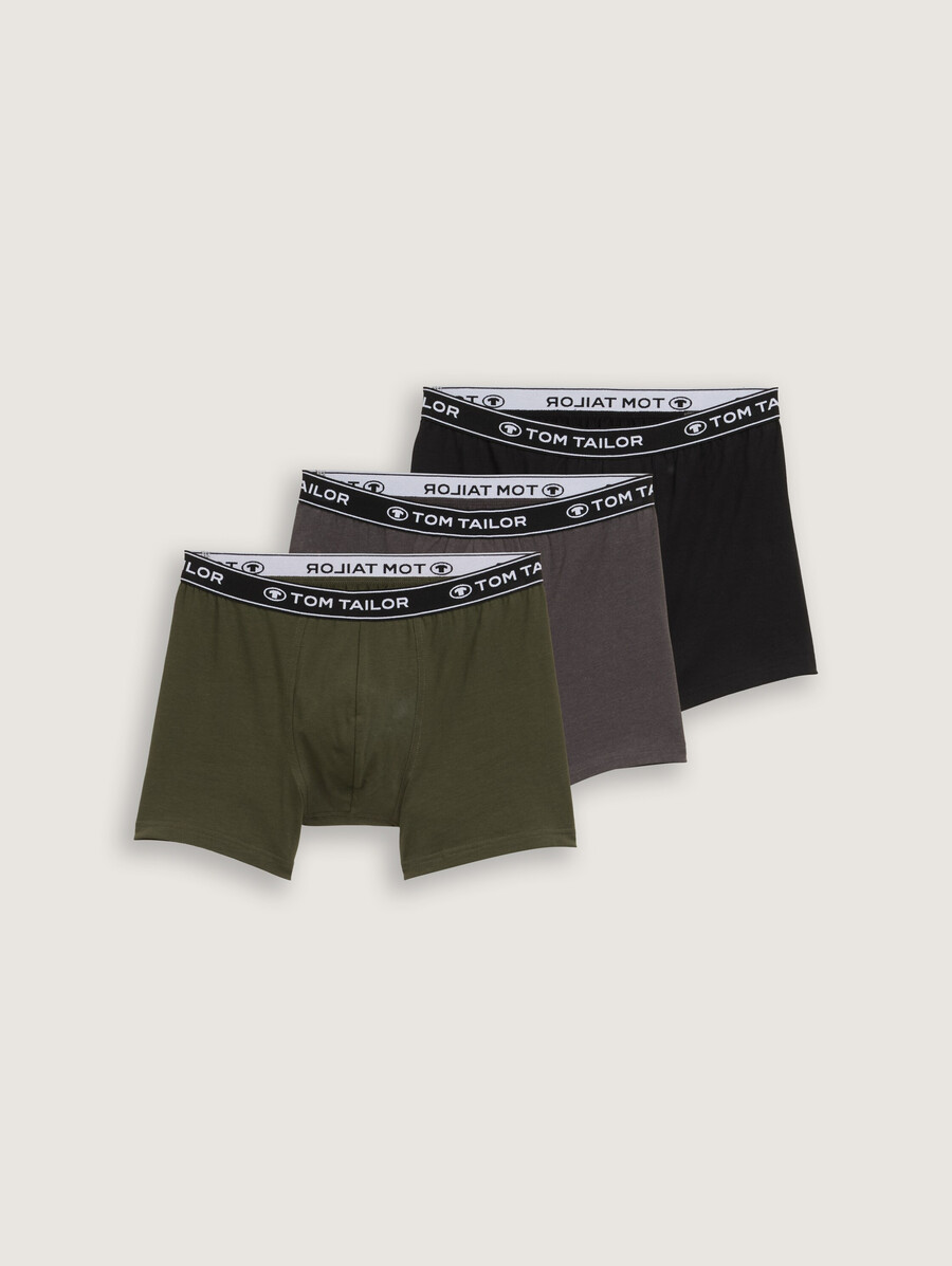 boxers mi-longs lot de 3