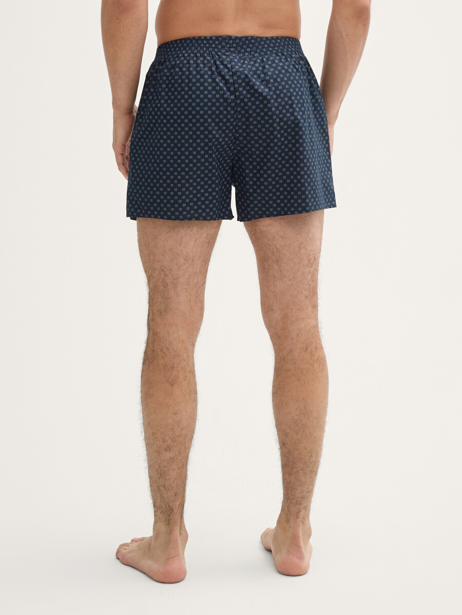 boxers en popeline lot de 2