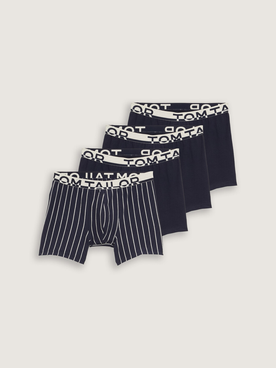 boxers mi-longs lot de 4