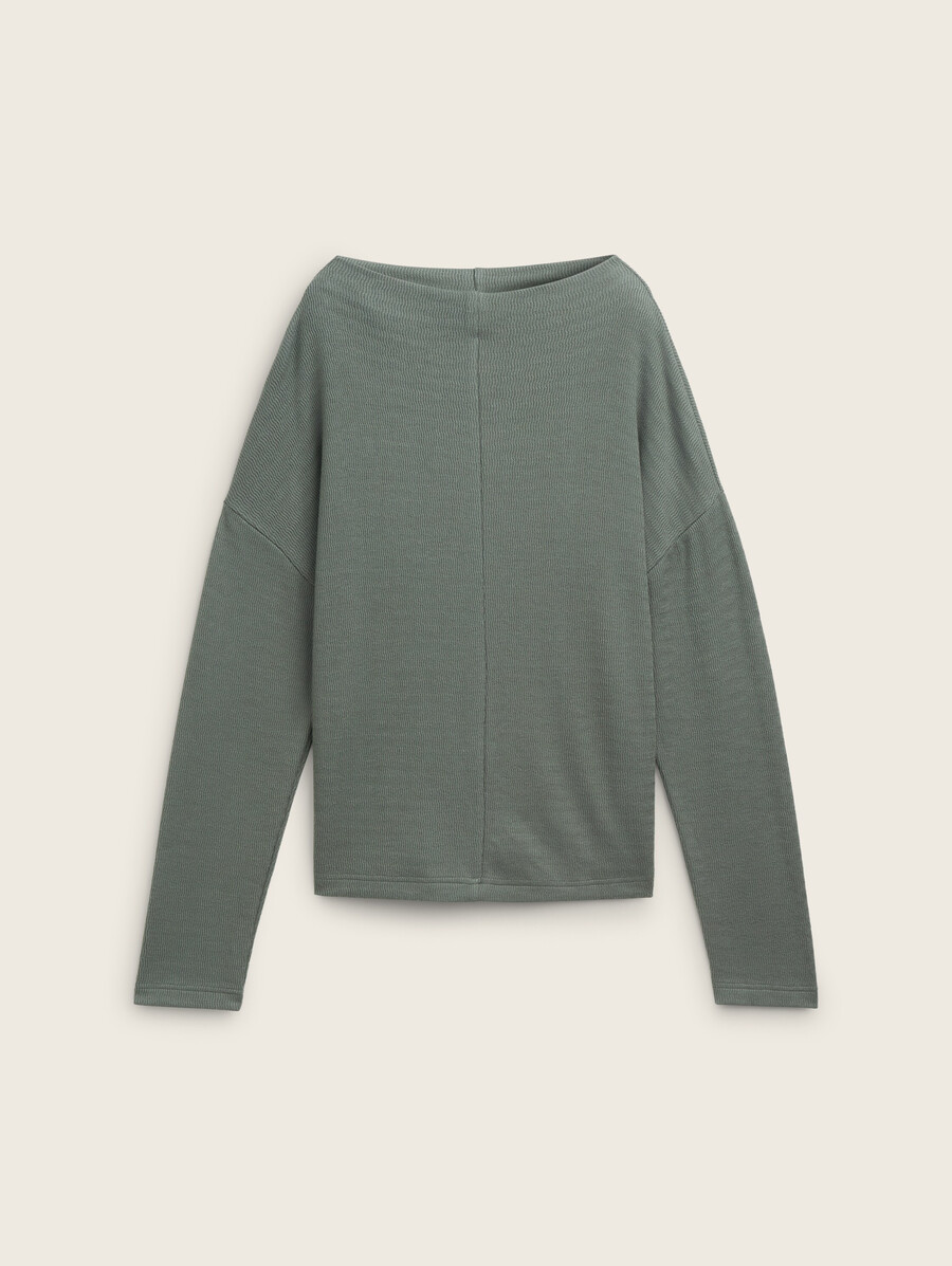 sweat-shirt texturé