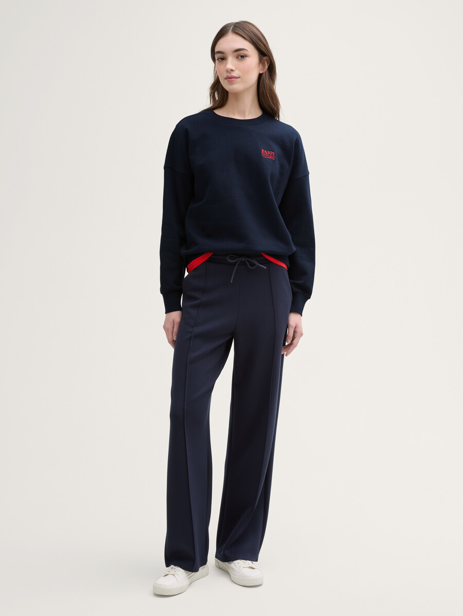 sweat-shirt ample