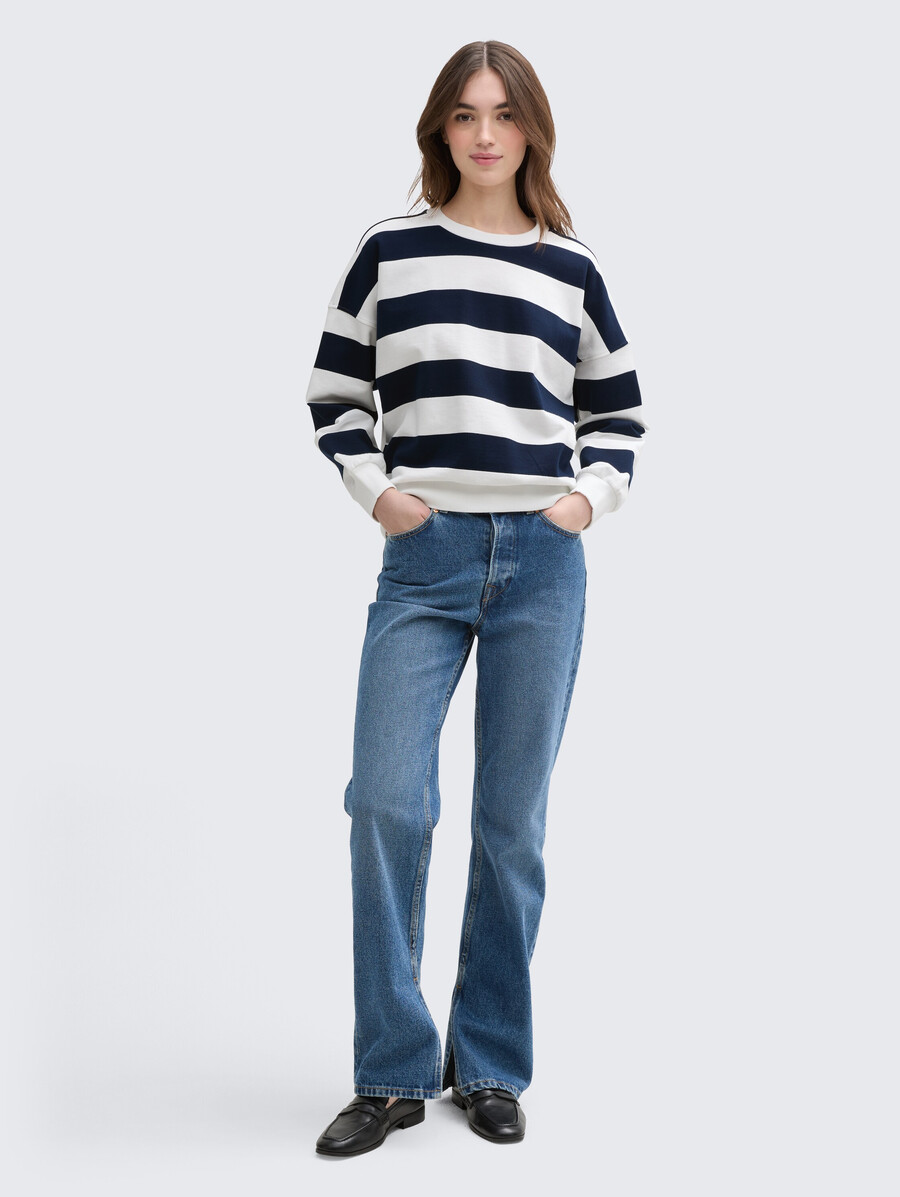 sweat-shirt ample