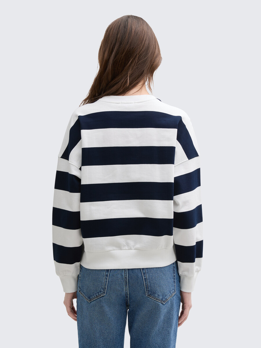 sweat-shirt ample