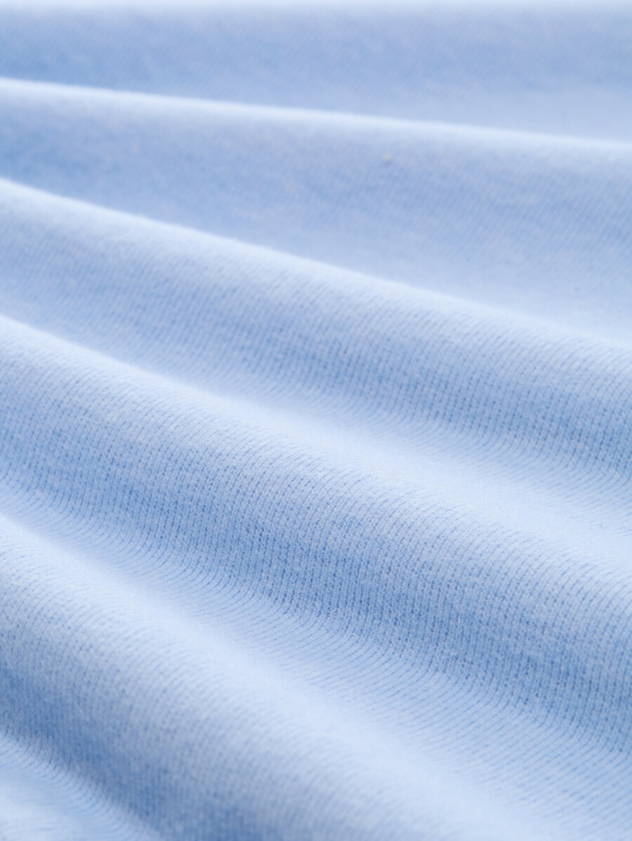 sweat-shirt confortable à manches froncées