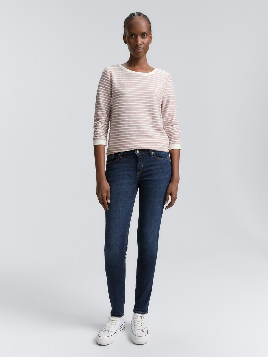 sweat-shirt à rayures