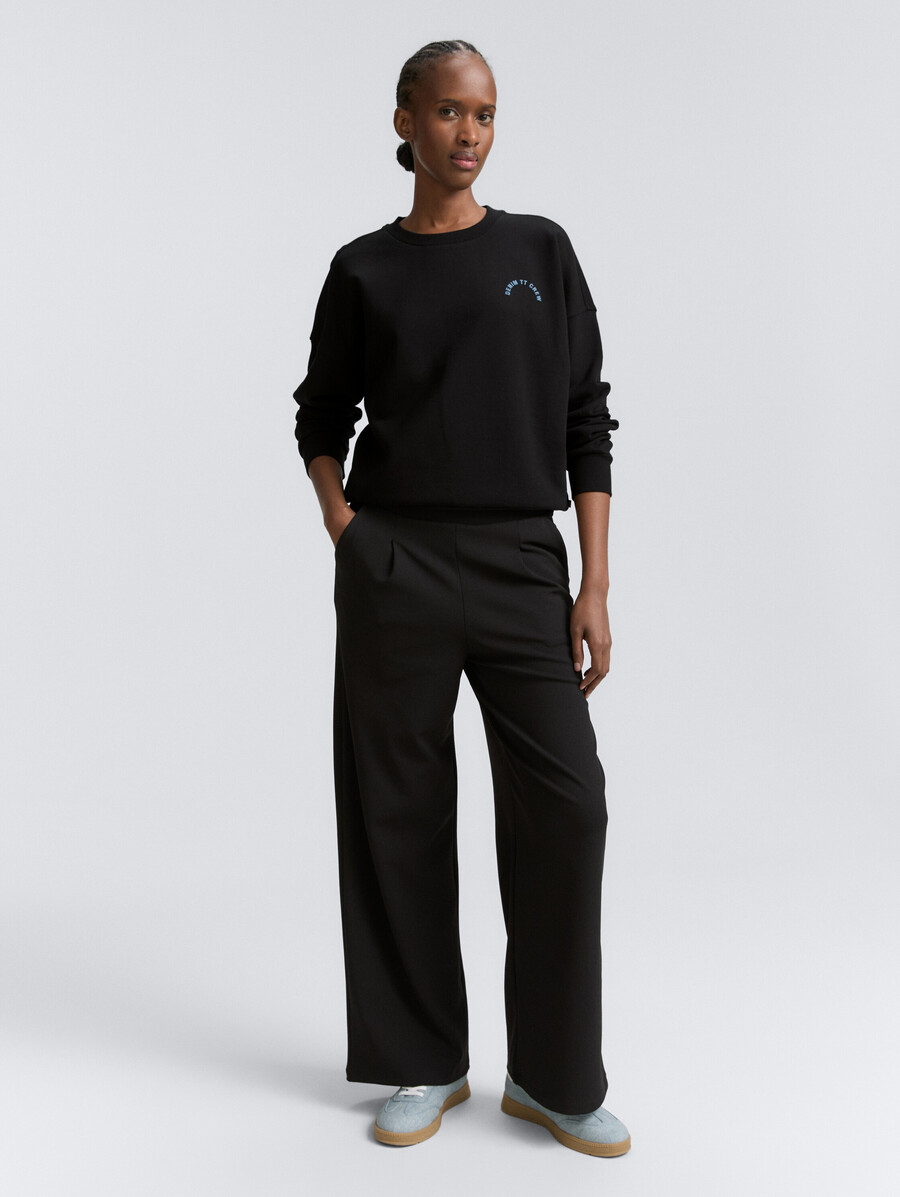 sweat-shirt ample