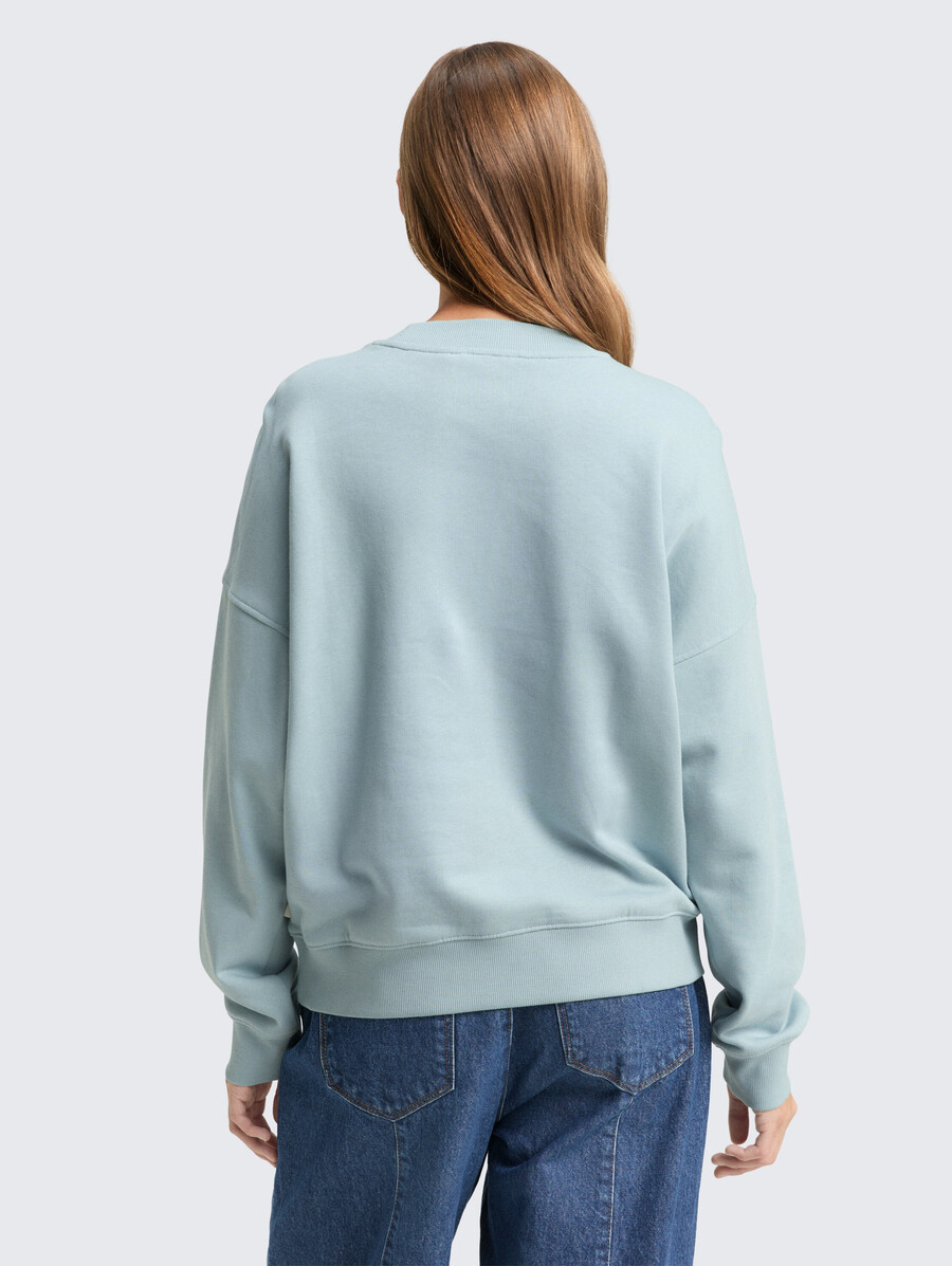 sweat-shirt ample