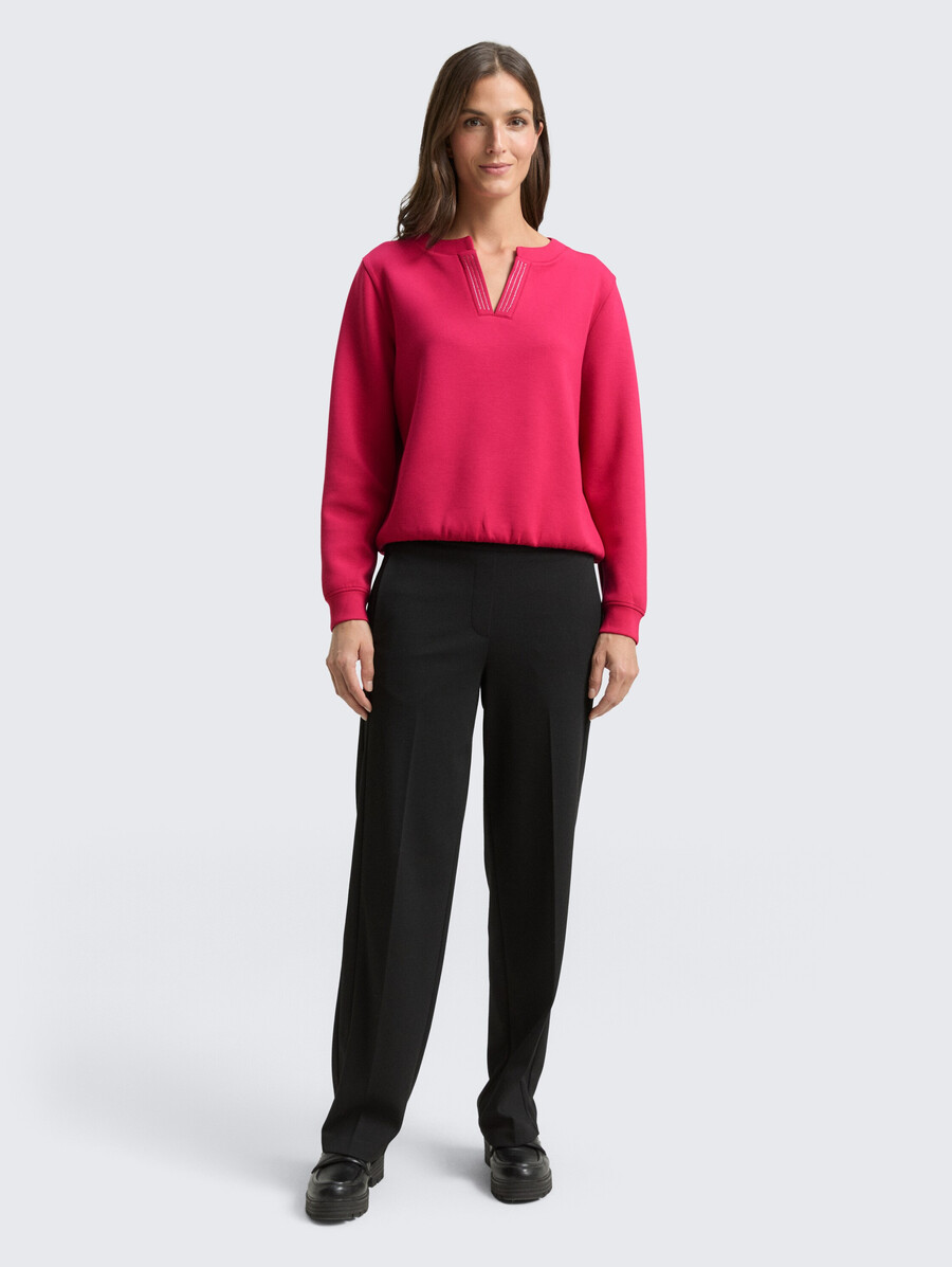 sweat-shirt de plongée avec strass