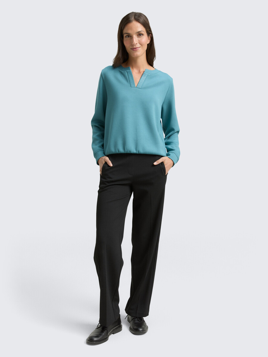 sweat-shirt de plongée avec strass