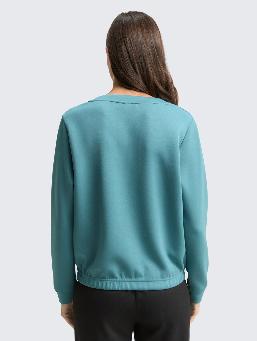 sweat-shirt de plongée avec strass