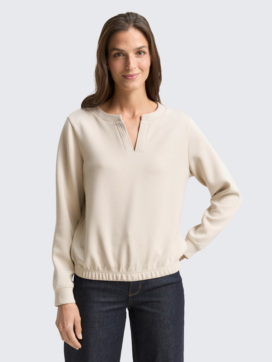 sweat-shirt de plongée avec strass