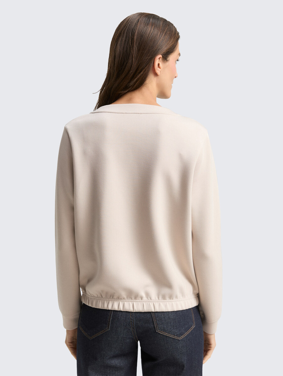 sweat-shirt de plongée avec strass