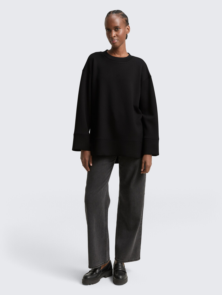 sweat-shirt de plongée oversize