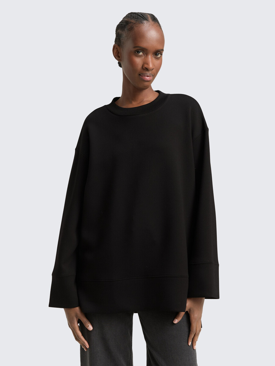 sweat-shirt de plongée oversize