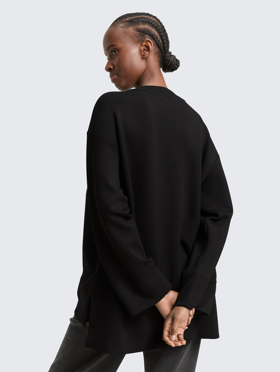 sweat-shirt de plongée oversize