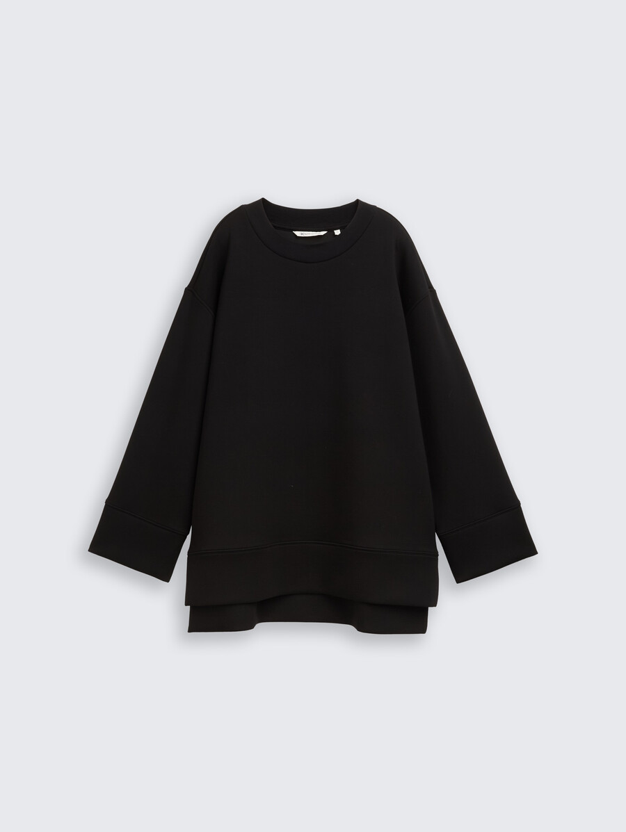sweat-shirt de plongée oversize