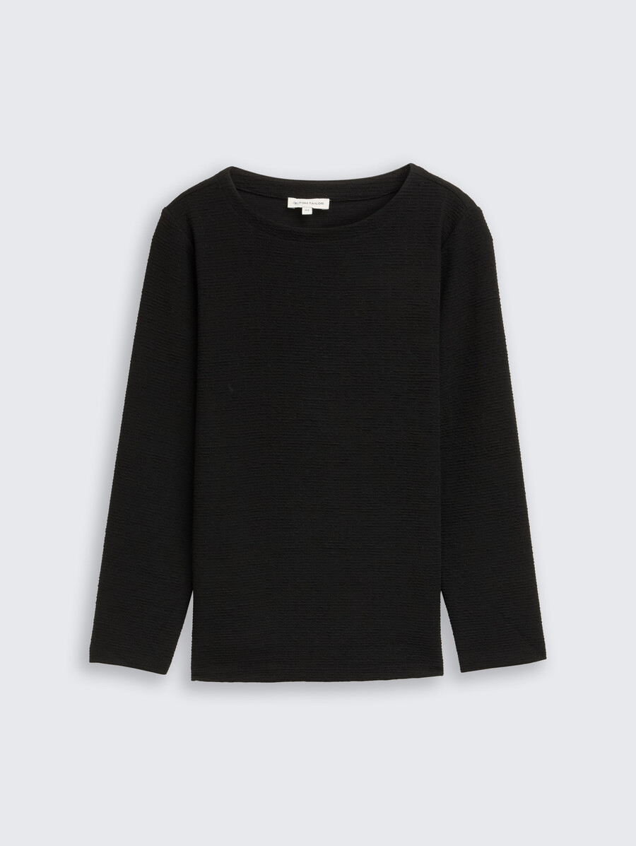sweat-shirt grande taille à effet pailleté