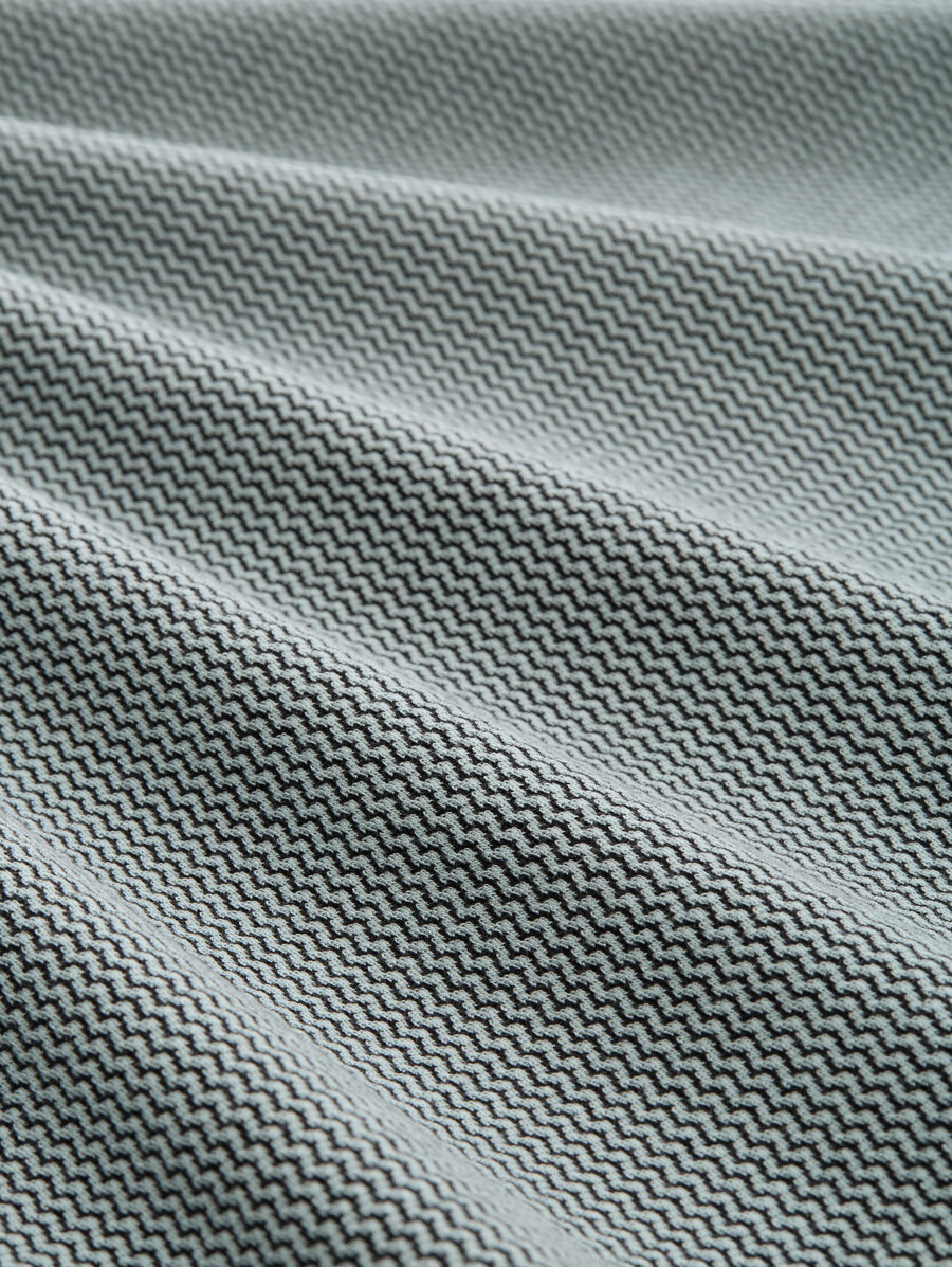 sweat-shirt ample à col montant