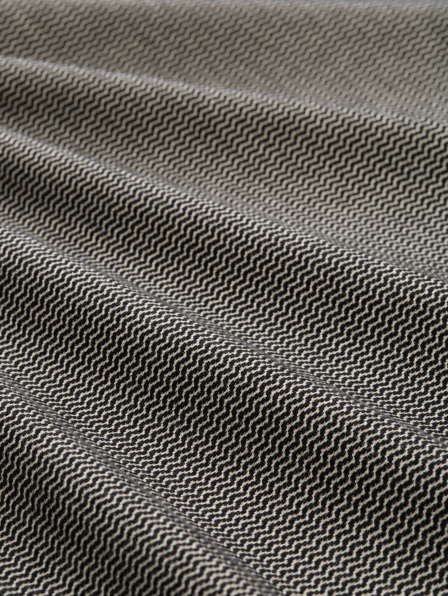 sweat-shirt ample à col montant