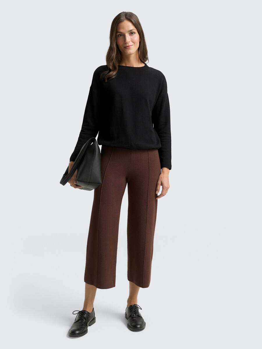 sweat-shirt ample
