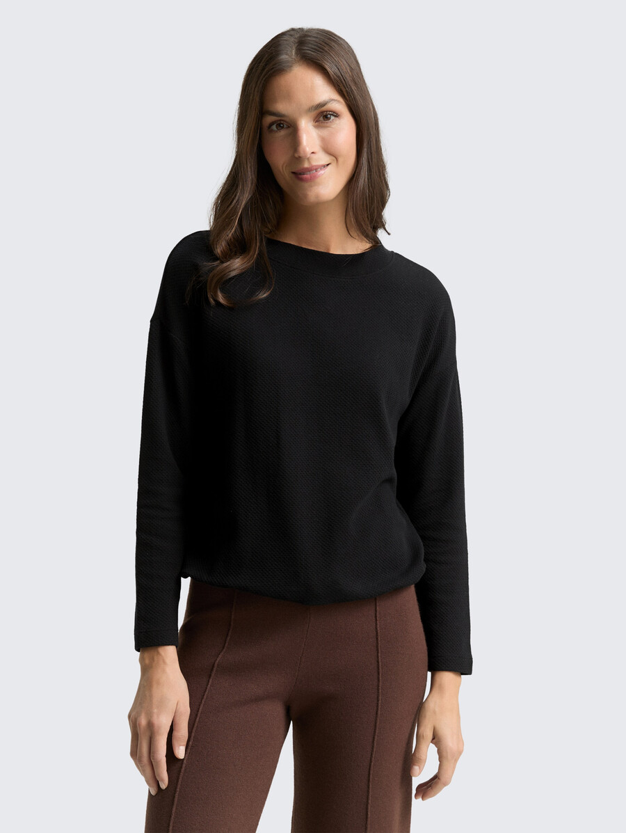 sweat-shirt ample