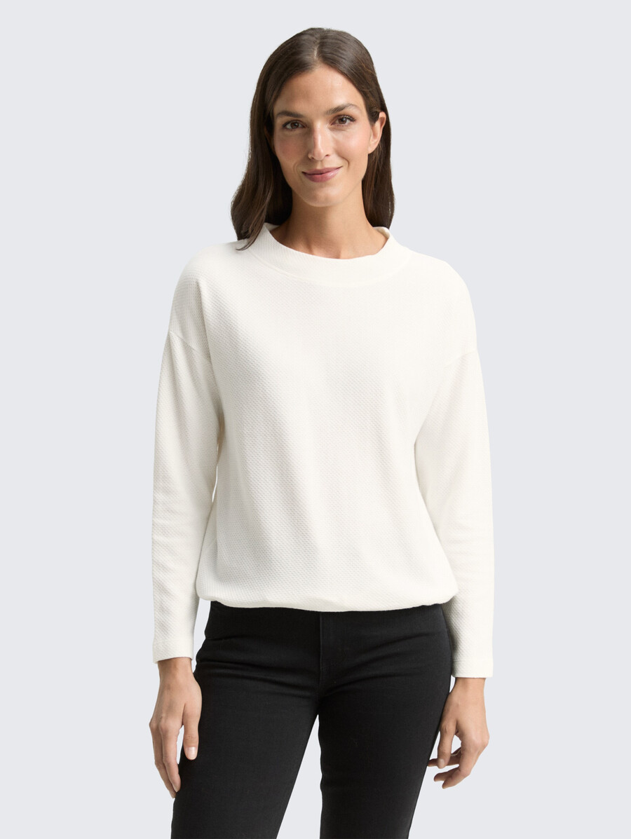 sweat-shirt ample