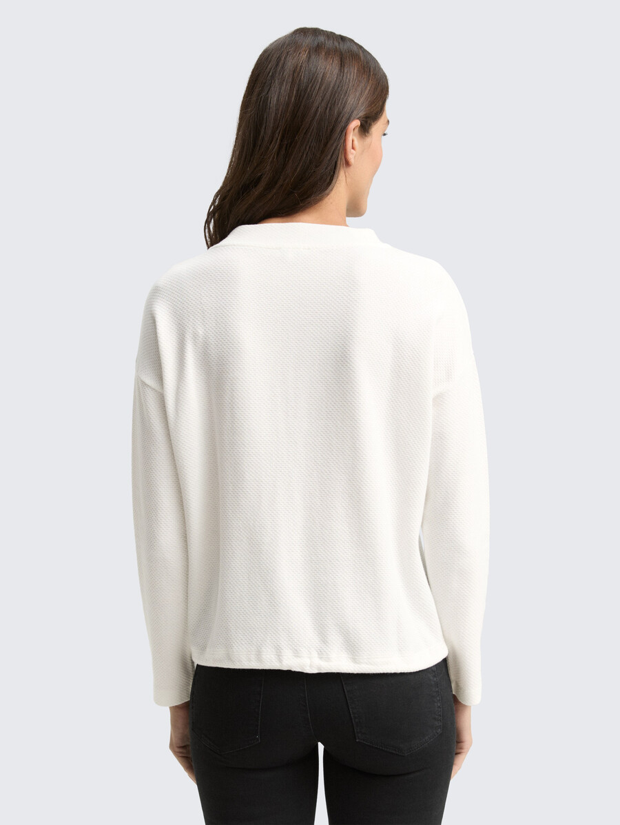 sweat-shirt ample