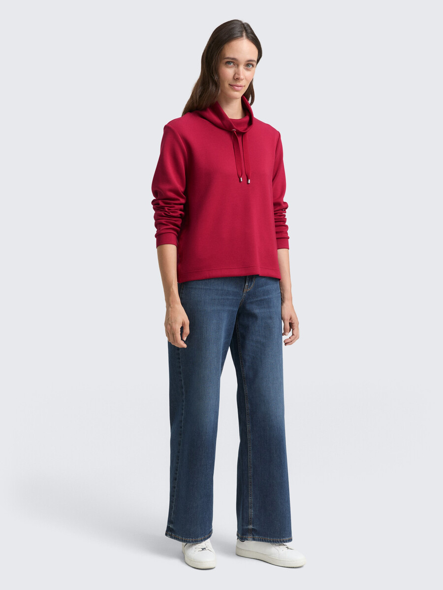 sweat-shirt de plongée à col montant