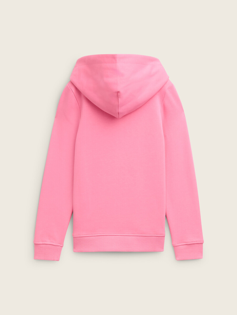 sweat à capuche imprimé avec logo