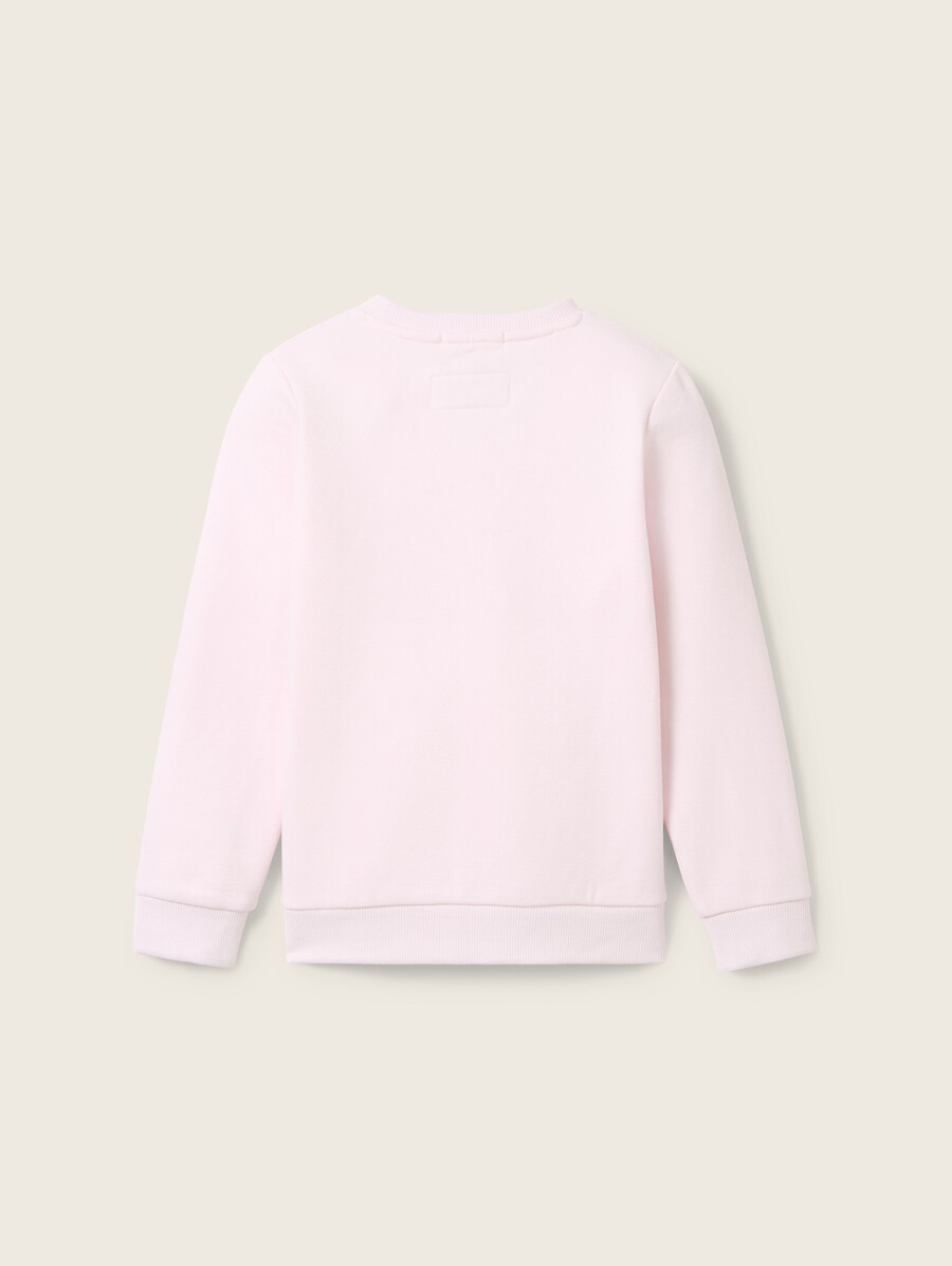 sweat-shirt à motif imprimé