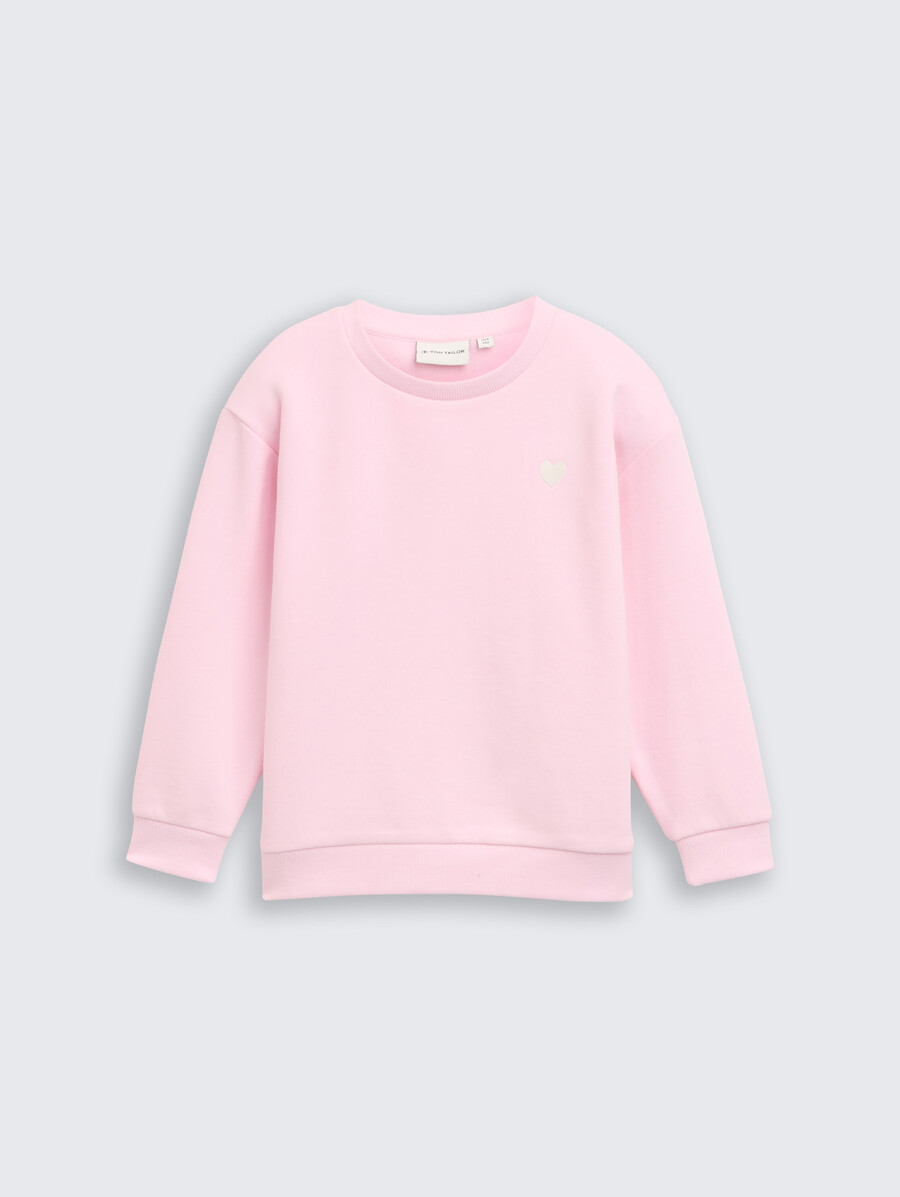 sweat-shirt oversize brodé