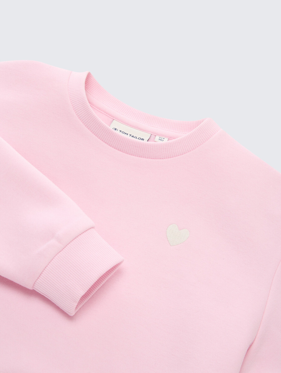 sweat-shirt oversize brodé