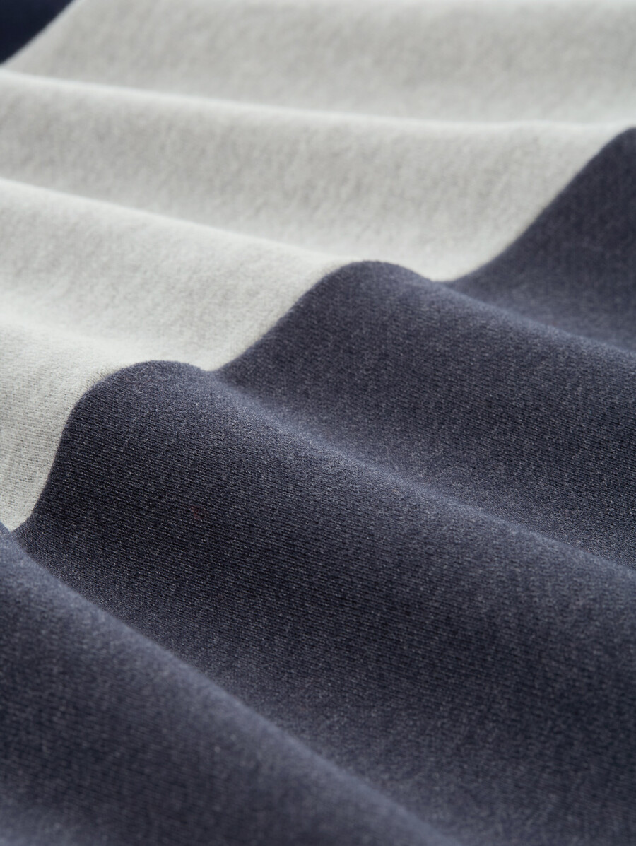 sweat-shirt à blocs de couleur