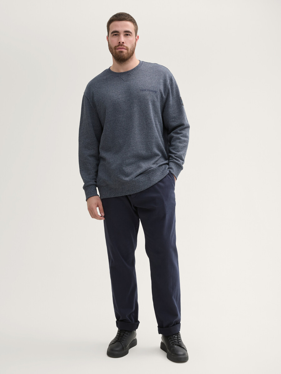 sweat-shirt grande taille avec logo