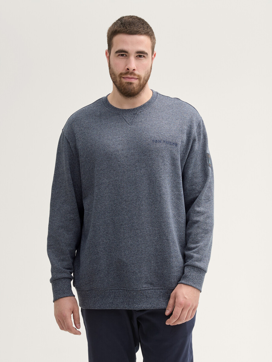 sweat-shirt grande taille avec logo