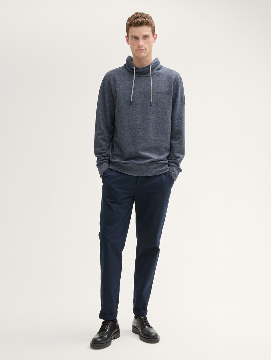 sweat-shirt avec détails de logo