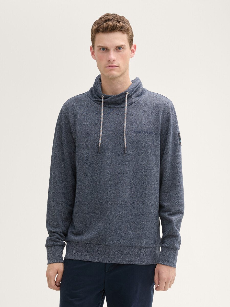 sweat-shirt avec détails de logo